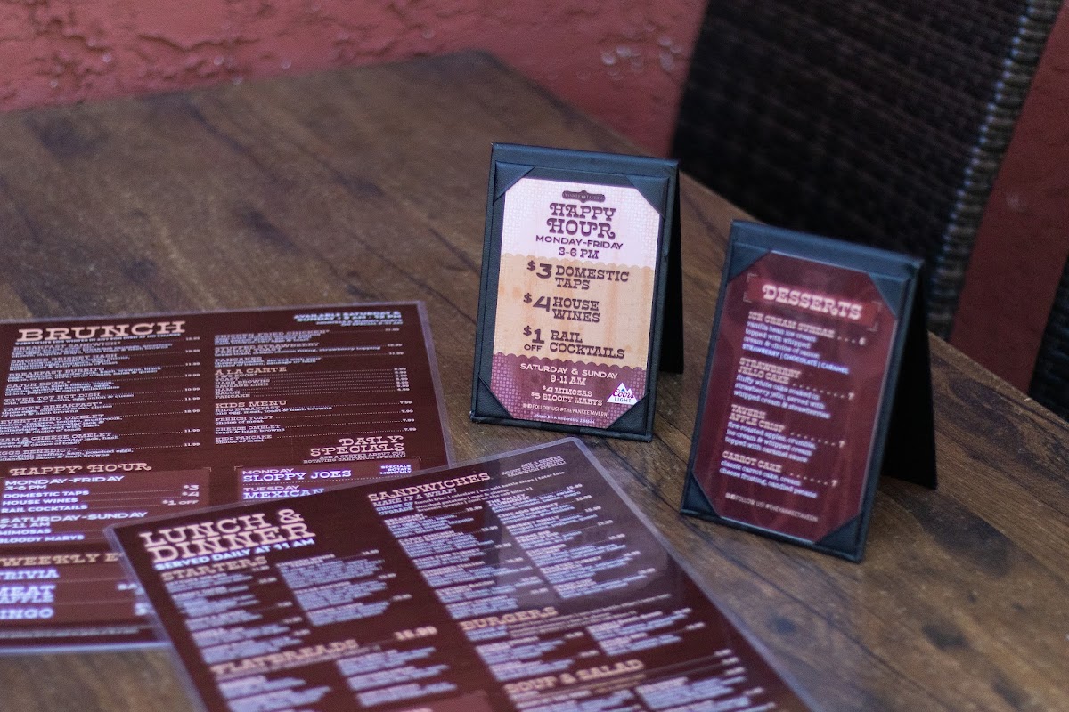 Yankee Tavern Menu - Image 3